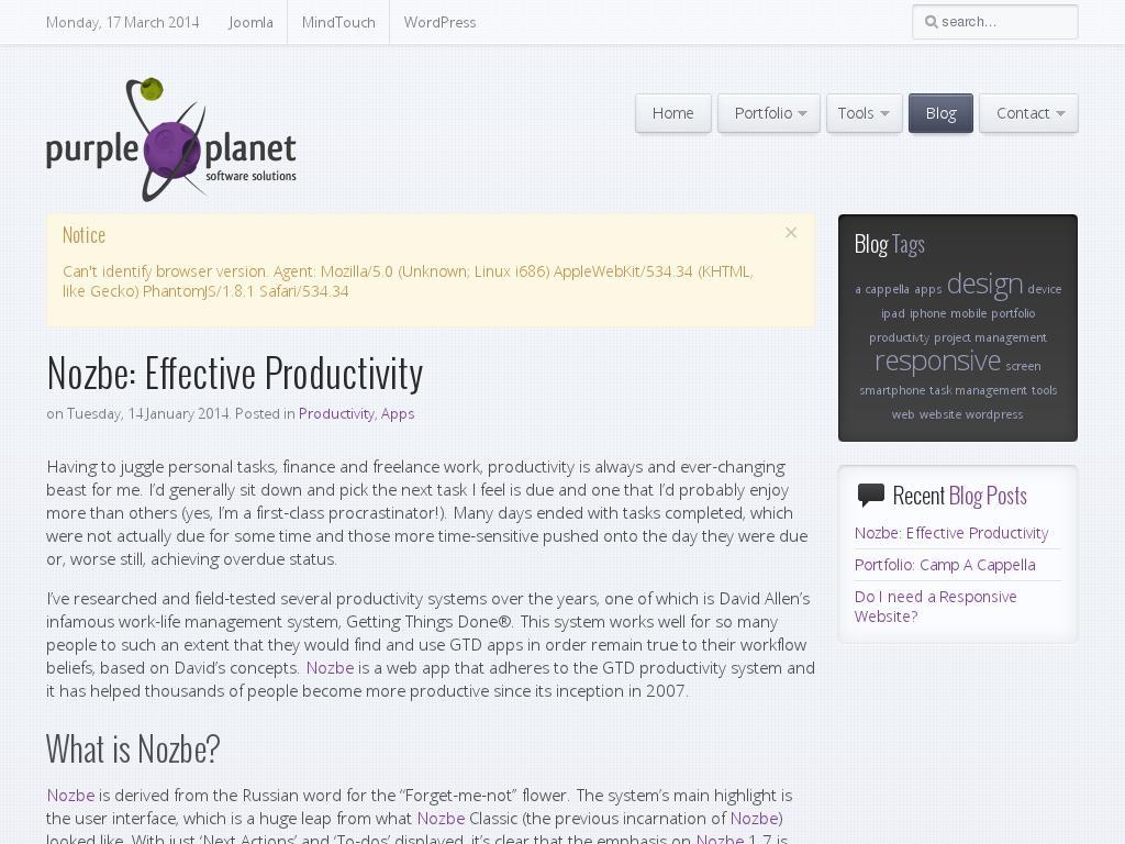 www.purpleplanet.com screenshot