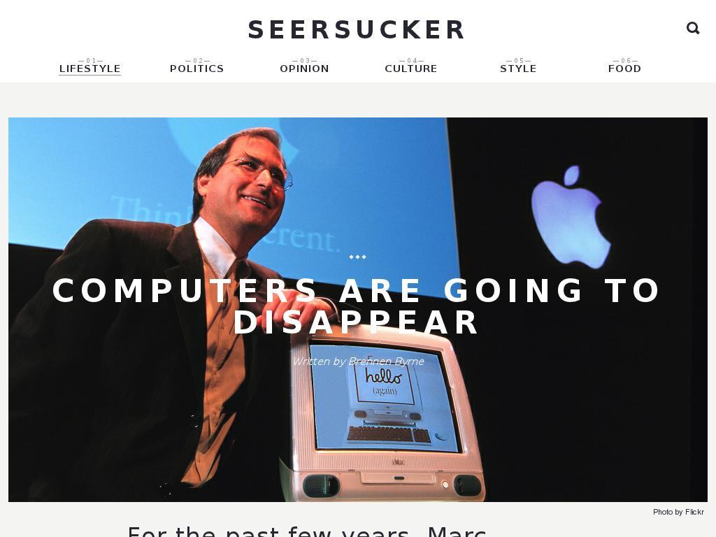 seersuckermag.com screenshot