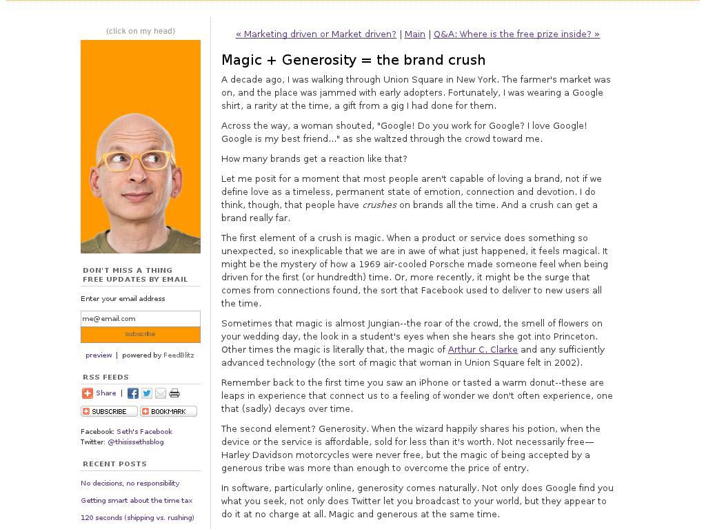 sethgodin.typepad.com/seths_blog/2013/08/magic-generosity-the-brand-crush.htm screenshot