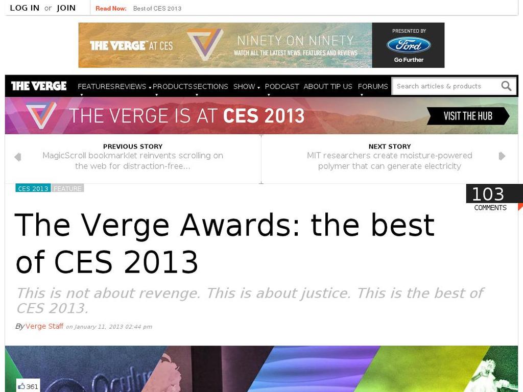 www.theverge.com screenshot